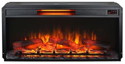 Каминокомплект Interflame МонБлан сланец с очагом Foton 36 LED FX QZ