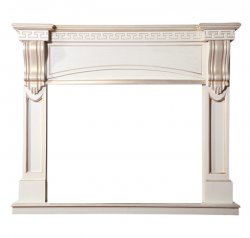 Портал Interflame Мюнхен бежевый с золотой патиной под очаги Panoramic 33
