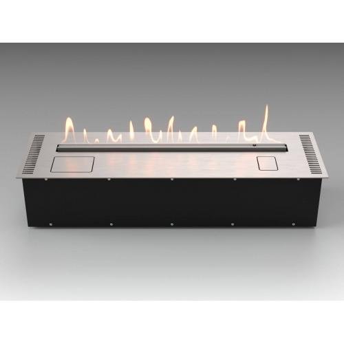 Автоматический биокамин Lux Fire Smart Flame 900 RC Inox