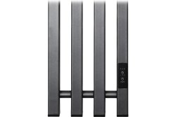 Электрический полотенцесушитель Primoclima Sol Q E Graphite 120*18 4