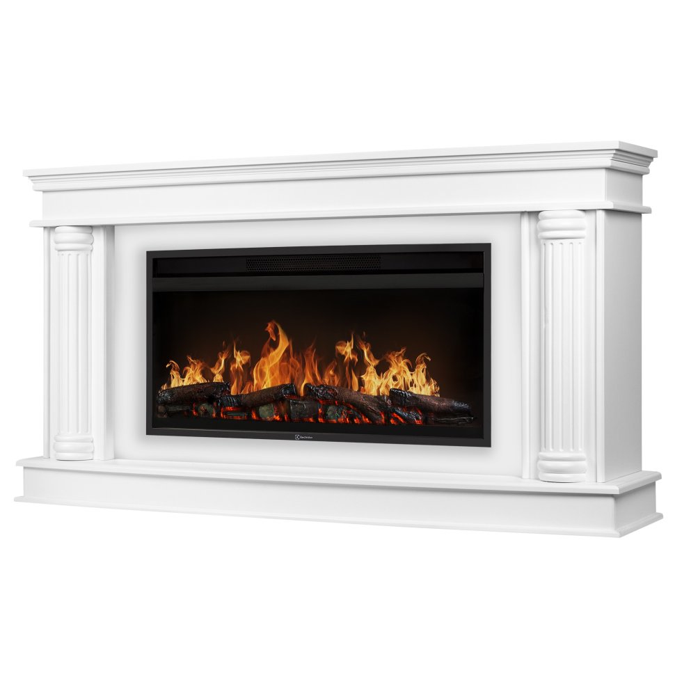 Каминокомплект Electrolux EFP/P-3620LS портал Olympia 42/40/36 белый