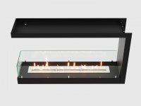 Встроенный биокамин Lux Fire Торцевой 1155 М