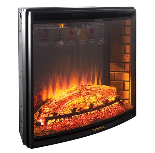 Каминокомплект Interflame Exter угловой под очаг Panoramic 02 33 LED FX