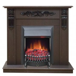 Каминокомплект RealFlame Dominica STD/EUG DN с очагом Fobos Lux Black S