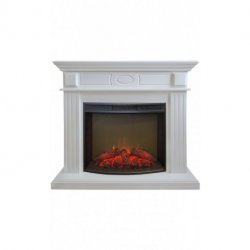 Каминокомплект RealFlame Leda 25,5 WT с очагом Evrika 25,5 LED
