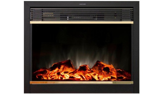 Каминокомплект Interflame Экстер темный дуб с очагом Jupiter GLS LED Brass