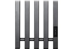 Электрический полотенцесушитель Primoclima Sol Q E Graphite 120*24 5