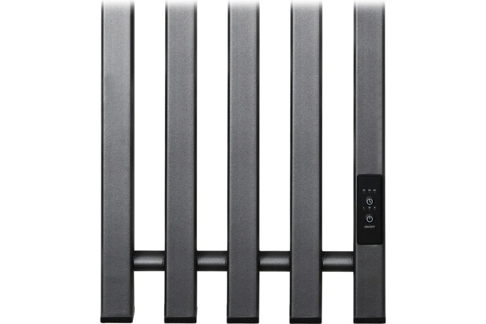 Электрический полотенцесушитель Primoclima Sol Q E Graphite 120*24 5