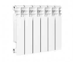 Алюминиевый радиатор Oasis 350/80 6 секций