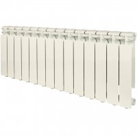 Радиатор алюминиевый STOUT Bravo 350 x14