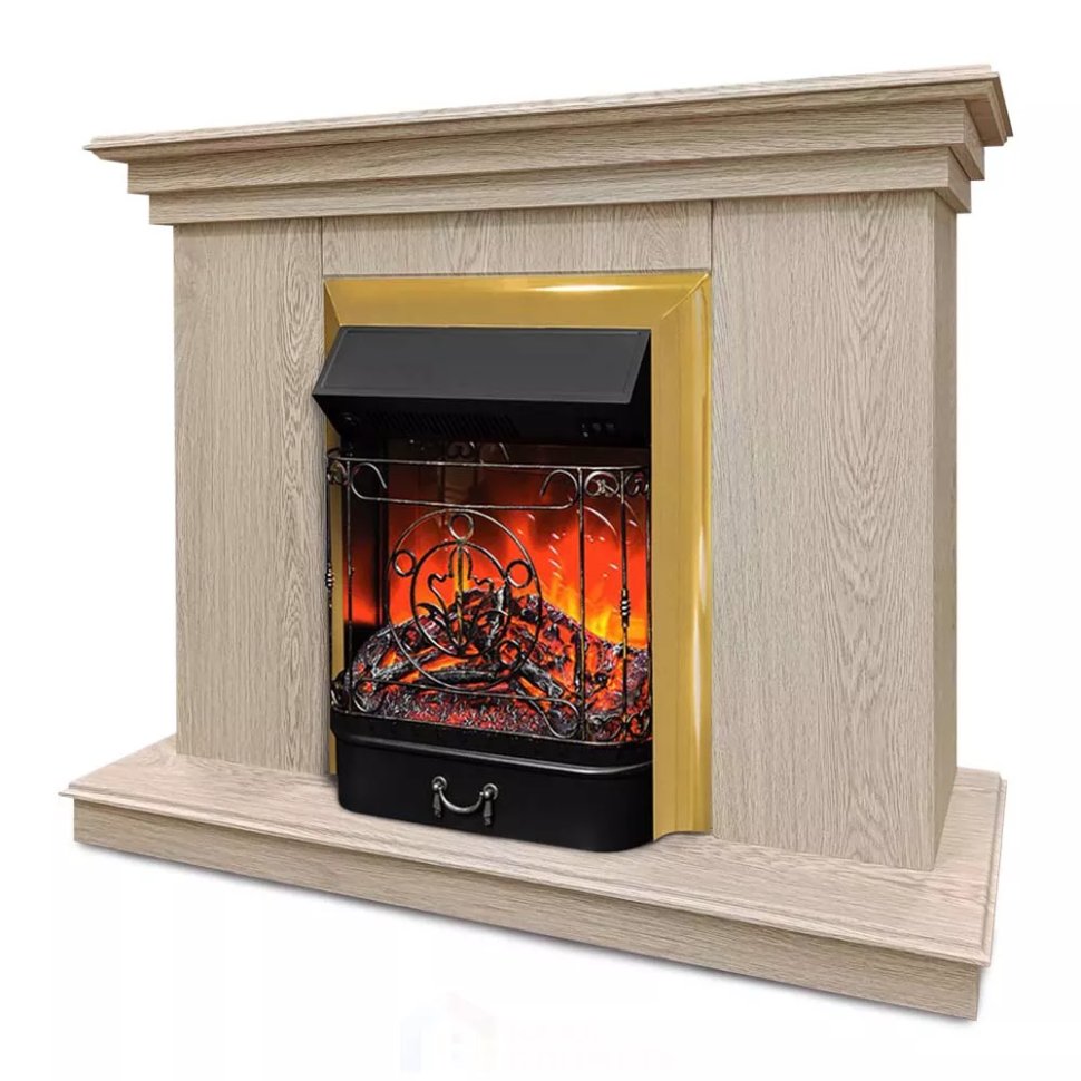 Каминокомплект Хорошие Камины Марс с очагом RealFlame Majestic Lux BR S сосна
