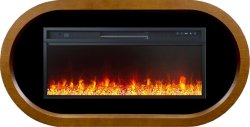Каминокомплект Royal Flame Ellipse с очагом Vision 42 LED орех