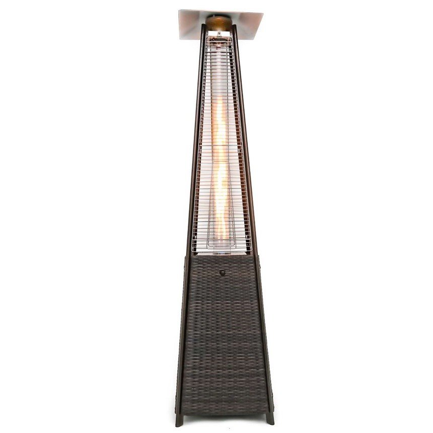 Уличный газовый обогреватель WWT 13I Rotang Brown Mini 1.8m