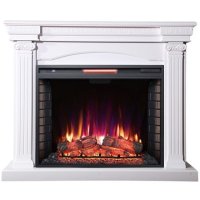 Каминокомплект Interflame Афина с очагом Antares 33 белый