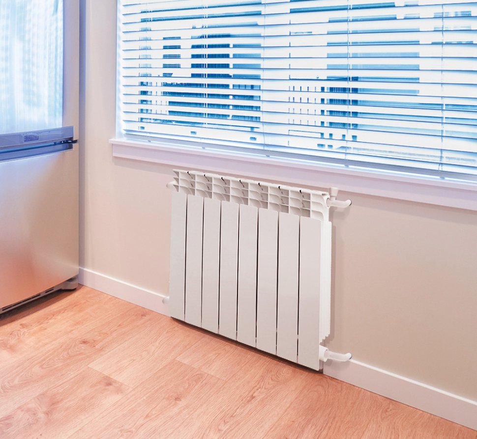 Алюминиевый радиатор Oasis 350/80 8 секций