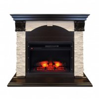 Каминокомплект RealFlame Dublin ROCK STD/EUG/24 AO с очагом Eridan 24