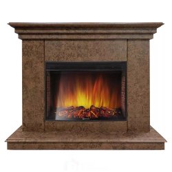 Каминокомплект Хорошие Камины Марс с очагом Electrolux Sphere Plus EFP/P-2720RLS мокко