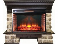 Каминокомплект Interflame Exter Kavkaz под очаг Panoramic 06 33 LED FX QZ