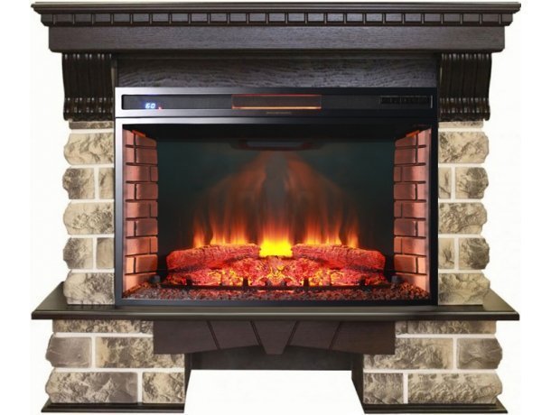 Каминокомплект Interflame Exter Kavkaz под очаг Panoramic 06 33 LED FX QZ