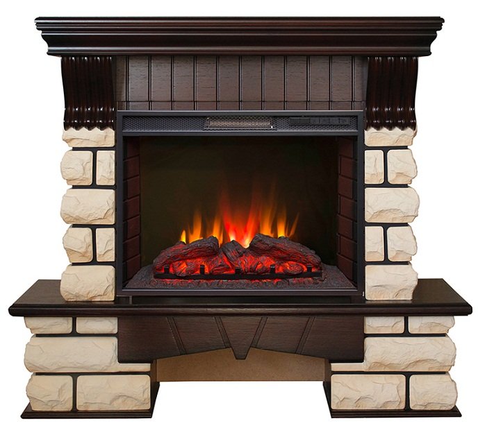 Каминокомплект RealFlame Kavkaz 24 с очагом Sparta 25,5 LED