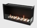 Встроенный биокамин Lux Fire Угловой 1155 М