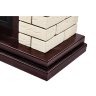 Каминокомплект Firelight Bricks 25 с очагом BFP/P-2520 камень бежевый/шпон темный дуб