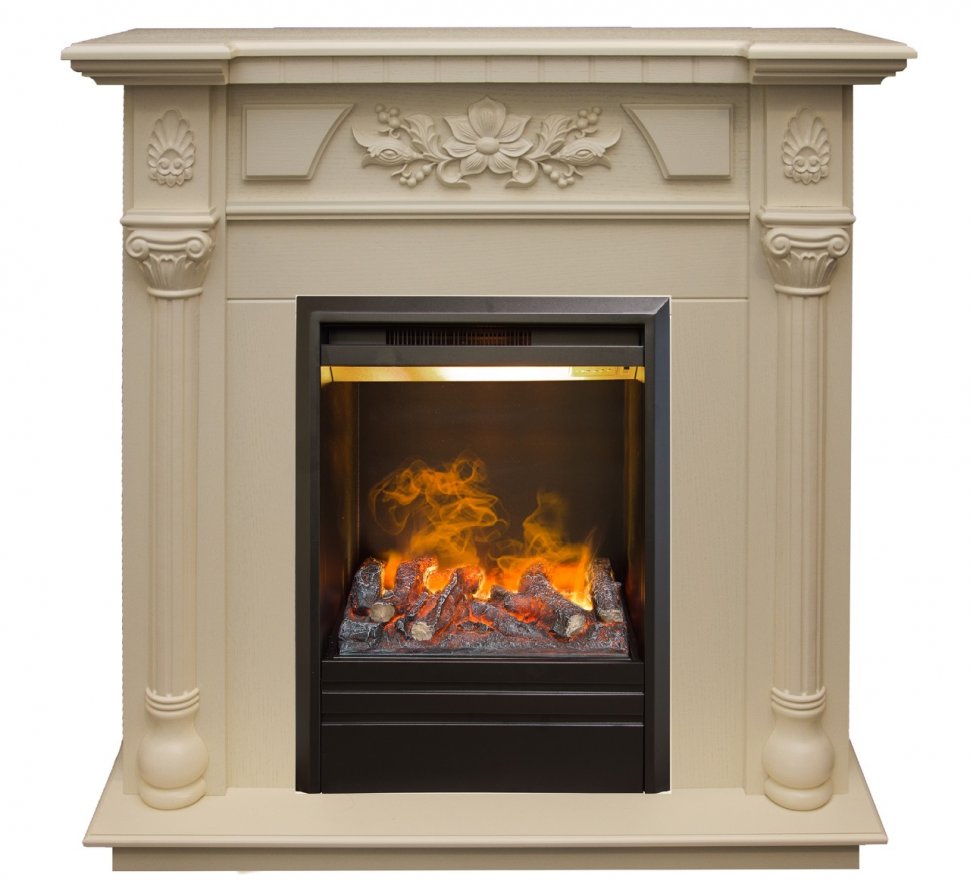 Каминокомплект RealFlame Dacota STD/EUG WT с очагом 3D Olympic