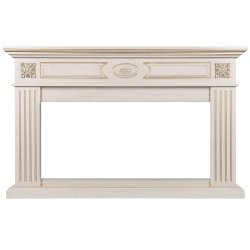 Портал Firelight Siena 42/40/36 слоновая кость с золотой патиной