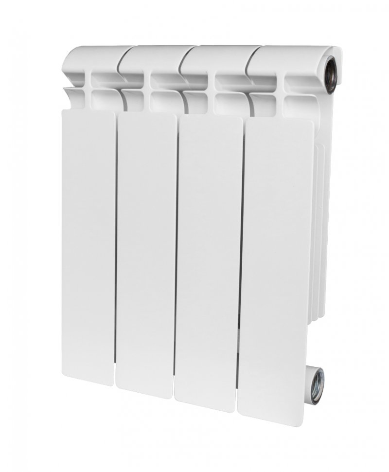 Радиатор биметаллический STOUT Alpha 350 (4 секции)