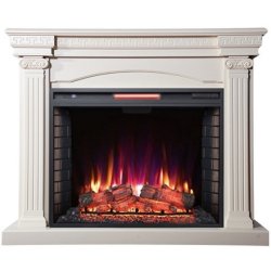 Каминокомплект Interflame Афина с очагом Antares 33 бежевый