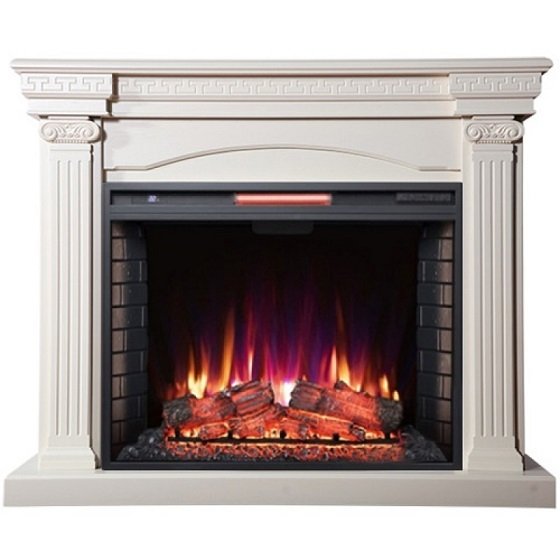 Каминокомплект Interflame Афина с очагом Antares 33 бежевый