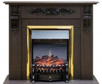 Каминокомплект RealFlame Dominica STD/EUG DN с очагом Fobos Lux Brass S
