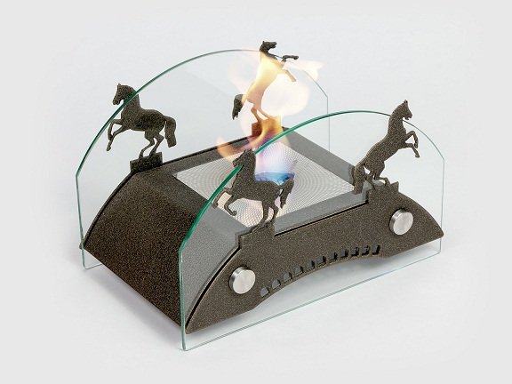 Настольный биокамин Lux Fire Графский мост S