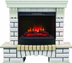 Каминокомплект RealFlame Country 25/25,5 WT с очагом Sparta 25,5 LED