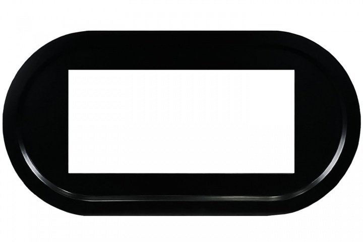 Портал Royal Flame Ellipse под очаг Vision 42 black