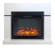 Каминокомплект Interflame Гранд с очагом Foton 23 FX белый