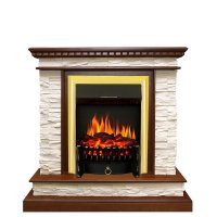 Каминокомплект Royal Flame Calgary с очагом Fobos FX Brass