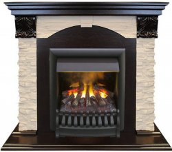 Каминокомплект RealFlame Dublin LUX STD/EUG DN с очагом 3D Oregan
