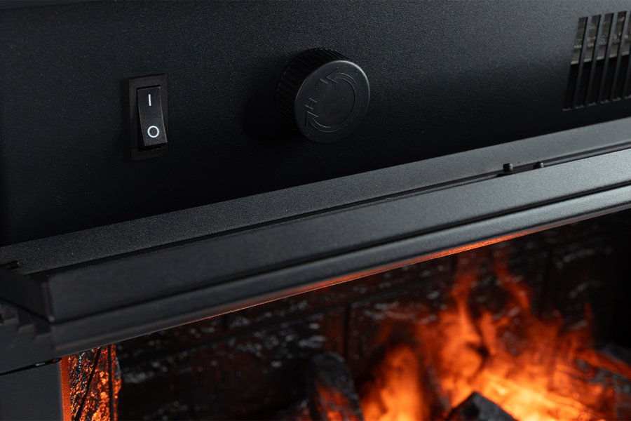 Каминокомплект Royal Flame Sheffield темная вишня с очагом Design B800RF 3D