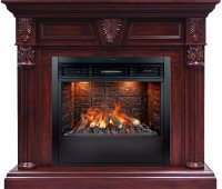 Каминокомплект Royal Flame Sheffield темная вишня с очагом Design B800RF 3D