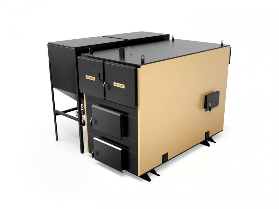 Напольный твердотопливный котел Koloss Pro Avto 250