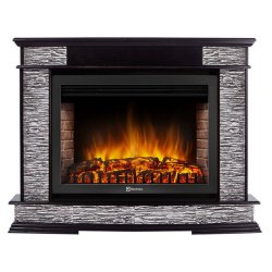 Каминокомплект Firelight Scala 30 с очагом Electrolux EFP/P-3020LS сланец скалистый серый/шпон венге