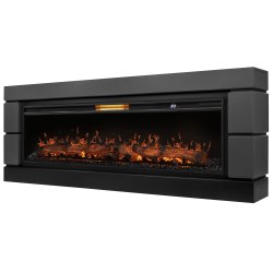Каминокомплект Royal Thermo Aurora RTFP/P-AR60LS + портал Moderno 60 графит