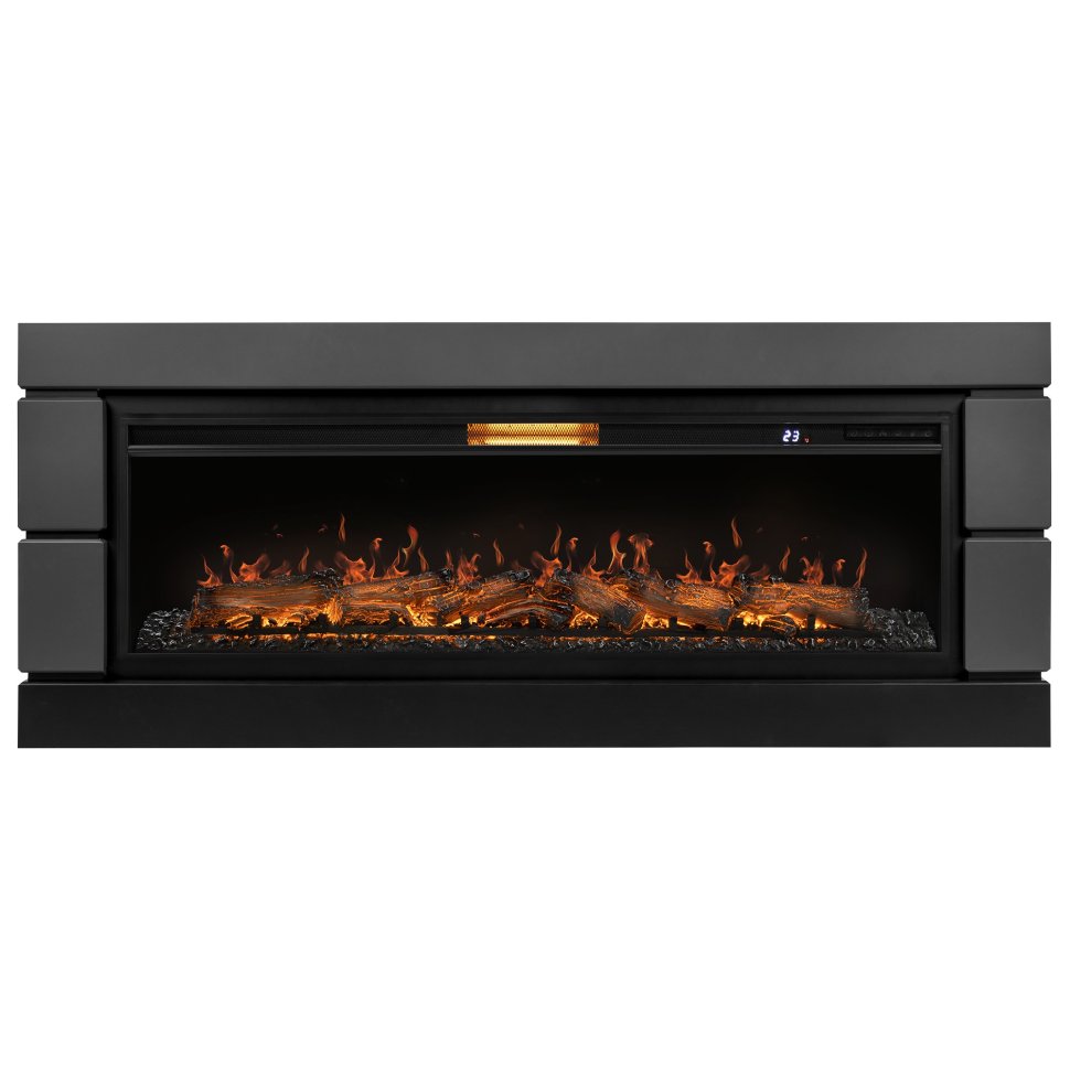 Каминокомплект Royal Thermo Aurora RTFP/P-AR60LS + портал Moderno 60 графит