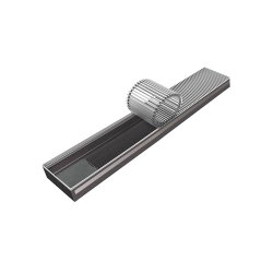 Внутрипольный конвектор КЗТО Бриз 200*100*2200 U 5Ал 12