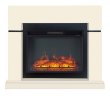 Каминокомплект Interflame Гранд с очагом Foton 23 FX бежевый