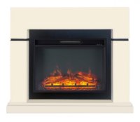 Каминокомплект Interflame Гранд с очагом Foton 23 FX бежевый