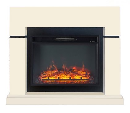 Каминокомплект Interflame Гранд с очагом Foton 23 FX бежевый