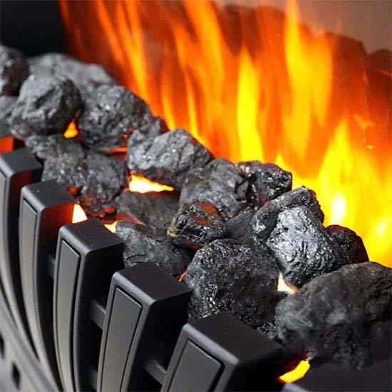 Каминокомплект Хорошие Камины Марс с очагом Royal Flame Aspen Black белое дерево