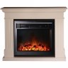 Каминокомплект Interflame Римини бежевый с очагом Jupiter FX M Black
